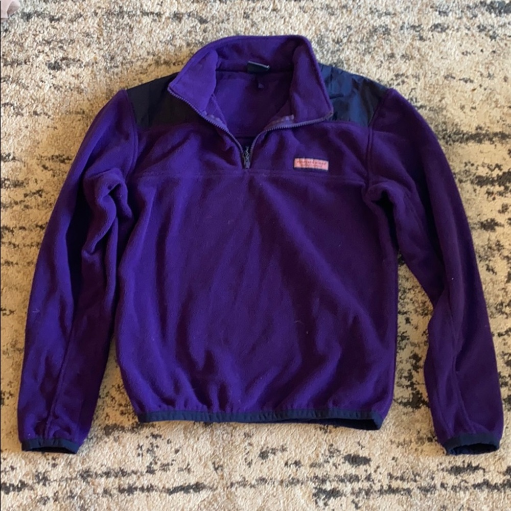 Vineyard vines purple men sweater
